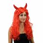 Paruka “Čertice” ČERVENÁ - Obr.3