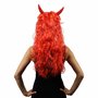 Paruka “Čertice” ČERVENÁ - Obr.4
