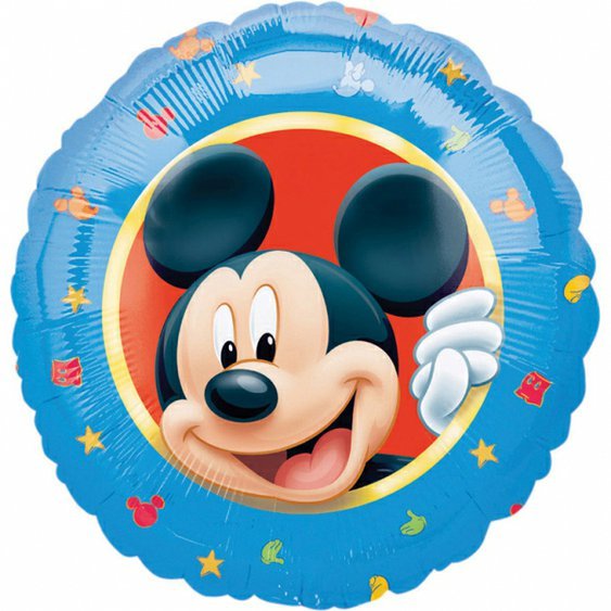 Fóliový balónek “Mickey”, 43 cm - Obr. 1