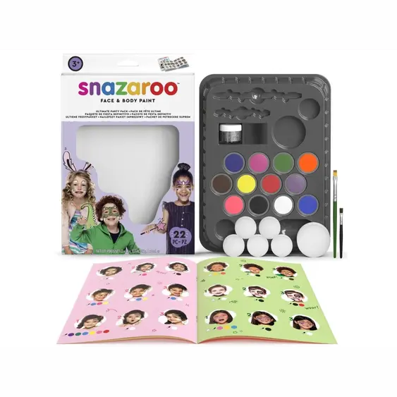SNAZAROO barvy na obličej - Party Pack 2 - obr. 1