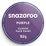 SNAZAROO barva na obličej FIALOVÁ, 18 ml - Obr.2b