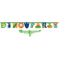Banner "Dino Party - Happy Birthday", 2,3 m
