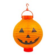 Svítící lampión “Halloweenská dýně”, 20 cm - Obr.1