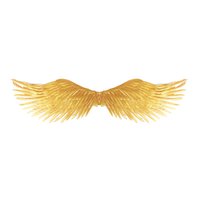 Andělská křídla ZLATÁ, 96 cm