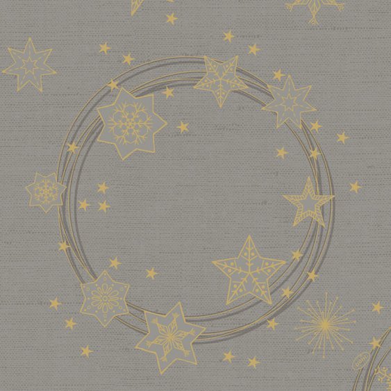 Ubrousky Dunisoft “Star Shine” ŠEDÉ, 40x40cm, 12 ks - Obr.1