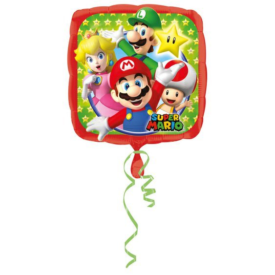 Fóliový balónek “Super Mario”, 43 cm - Obr. 1