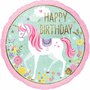 Fóliový balónek "Magický Jednorožec - Happy Birthday" - Obr. 2
