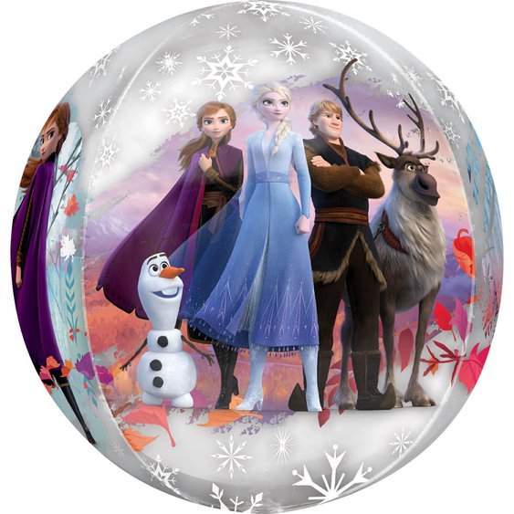Kulatý balónek "Frozen - Ledové království 2", 40cm - Obr. 1