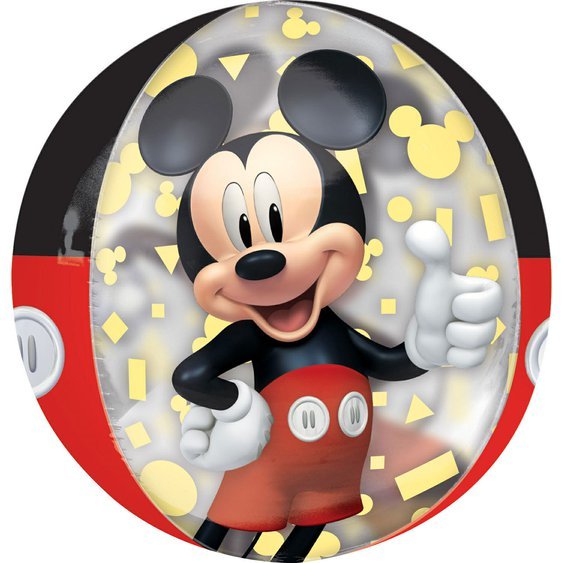 Kulatý fóliový balónek “Mickey Mouse Forever”, 40 cm - Obr. 1