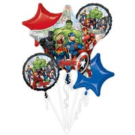 Balónkový buket “Avengers Power Unit”, 5ks