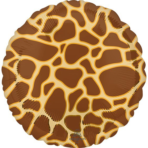 Fóliový balónek “vzor-Žirafa”, 43 cm - Obr. 1