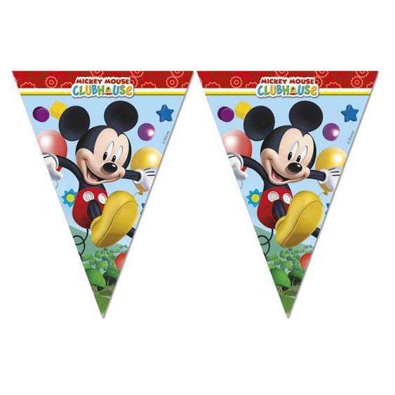 Vlaječková girlanda "Hravý Mickey"