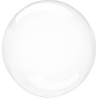 Průhledná balónková bublina PRŮHLEDNÁ, 45 cm