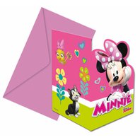 Pozvánky "Minnie", 6 ks
