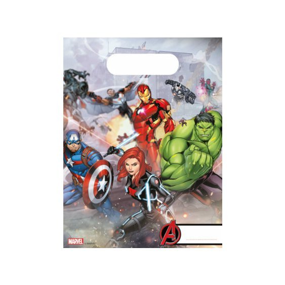 Dárkové tašky "Avengers", 6 ks - Obr. 1