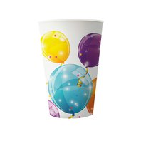 Plastový kelímek “Třpytivé balónky”, 400ml