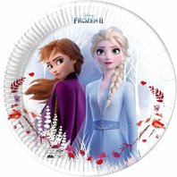 EKO papírové talířky "Frozen - Ledové království 2", 23 cm, 8 ks