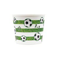 Plastový kbelík na popcorn “Fotbal”, 2,2 l