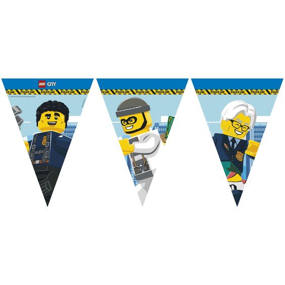 Vlaječkový banner "Lego City" - Obr. 1