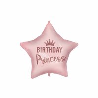 Fóliový balónek s těžítkem “Birthday Princess”, 46 cm