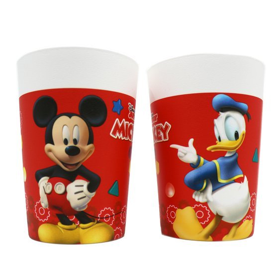Plastové kelímky “Hravý Mickey”, 230ml, 2ks - Obr.1
