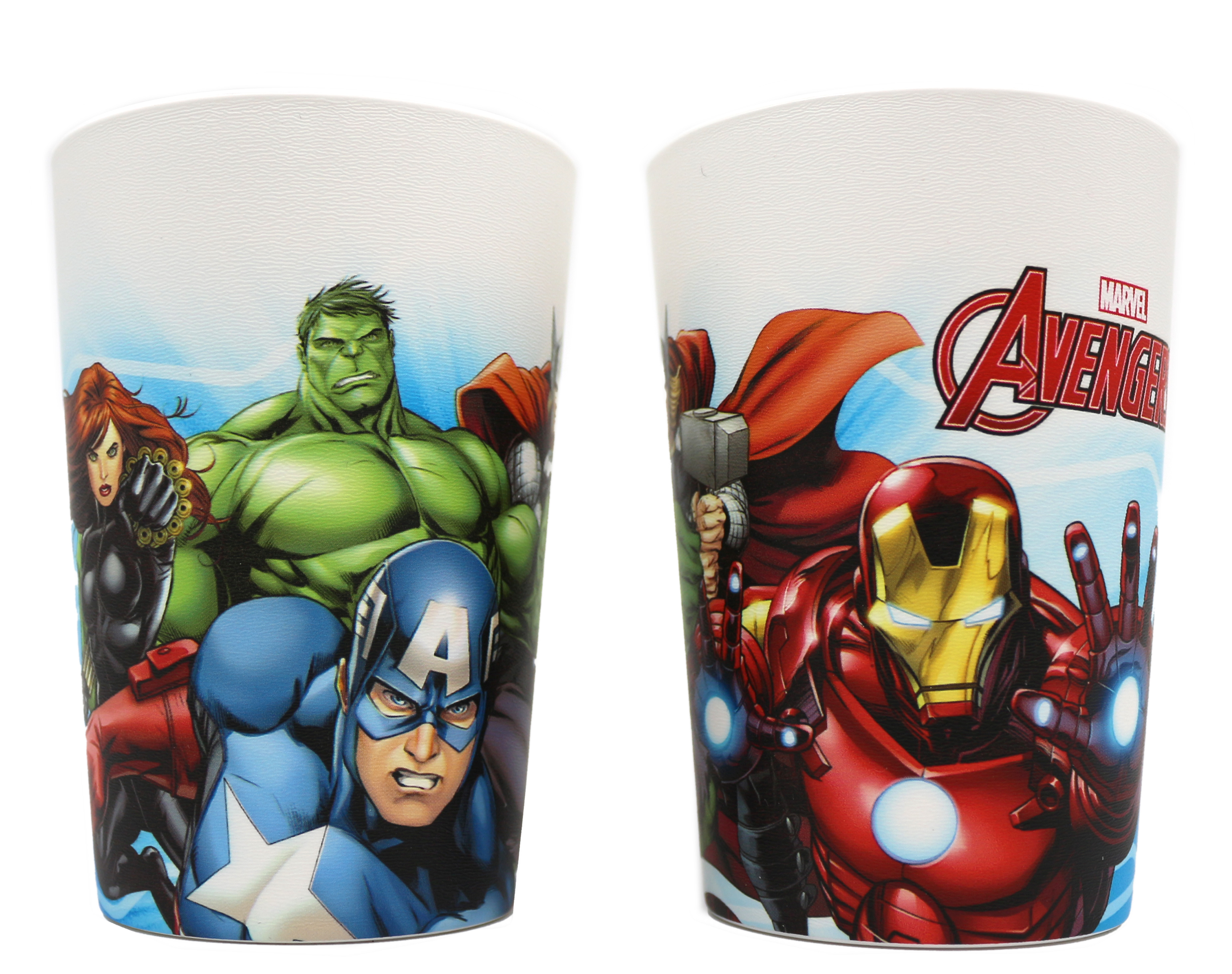 Plastové kelímky “Avengers”, 230ml, 2ks