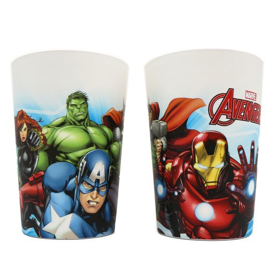 Plastové kelímky “Avengers”, 230ml, 2ks - Obr.1