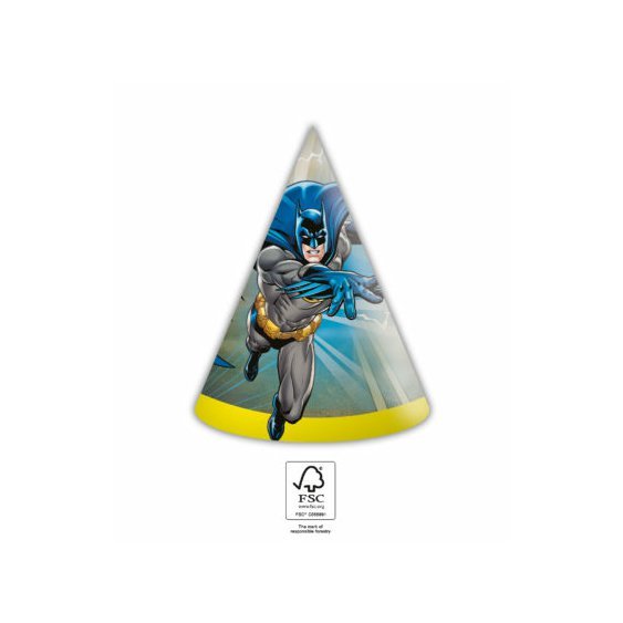 Čepičky “Batman”, 6 ks - Obr. 1