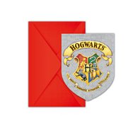 Pozvánky “Harry Potter - Bradavice”, 6 ks