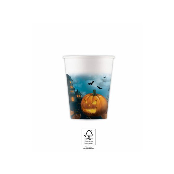 Papírové kelímky “Halloween Sensation”, 200 ml, 8 ks - Obr. 1