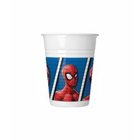 Plastové kelímky "Spiderman", 200 ml, 8 ks