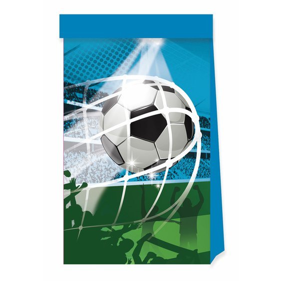 Papírové pytlíčky “Fotbal - Fans”, 4 ks - Obr. 1