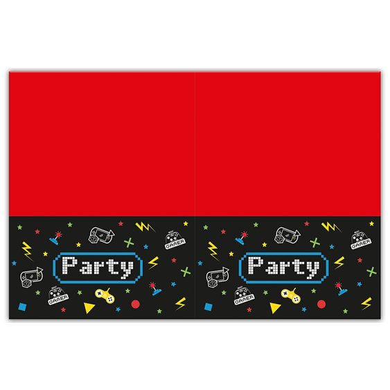Plastový ubrus “Gaming Party”, 120x180 cm - Obr. 1