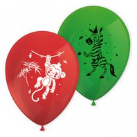 Balónky “Jungle Balloons - džungle”, 8 ks