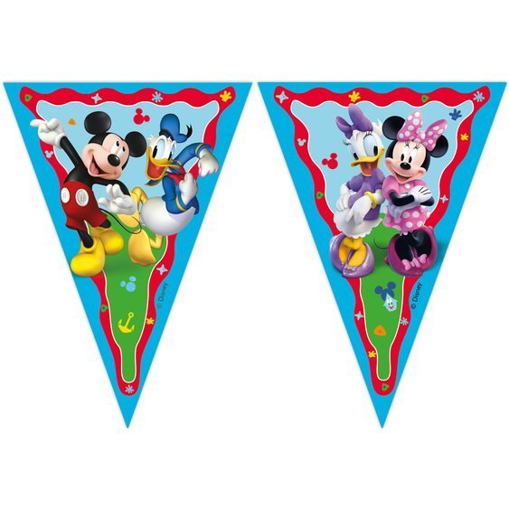 Vlaječkový banner “Mickey - Rock The House” - Obr. 1