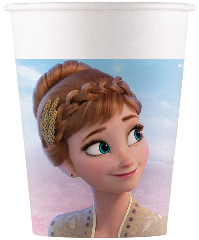 Papírové kelímky “Frozen 2 - Ledové království”, 200 ml, 8 ks