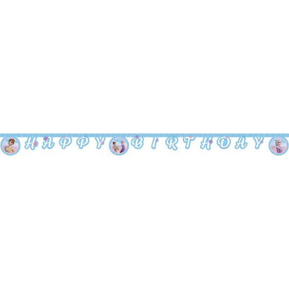 Narozeninový banner “Frozen 2 - Ledové království” - Obr. 1