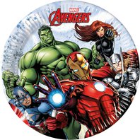 Papírové talířky “Avengers - Kameny nekonečna”, 20 cm, 8 ks