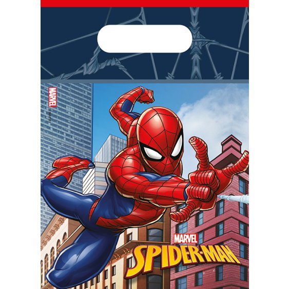 Dárkové tašky “Spiderman - Crime Fighter”, 6 ks - Obr. 1