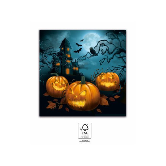 Papírové ubrousky “Halloween Sensation”, 33x33 cm, 20 ks - Obr. 1