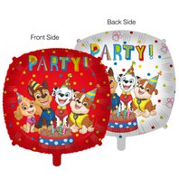 Fóliový balónek s těžítkem “Tlapková Patrola - Party!”, 46 cm
