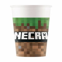 Papírové kelímky “Minecraft”, 200 ml, 8 ks