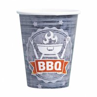 Kelímky Barbecue "BBQ Party", 250 ml, 8 ks