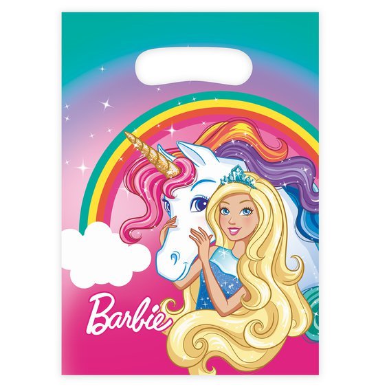 Dárkové tašky "Barbie - Dreamtopia", 8 ks - Obr. 1
