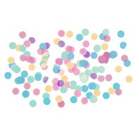 Dekorační konfetky “Happy Birthday - pastelové balónky”, 15g