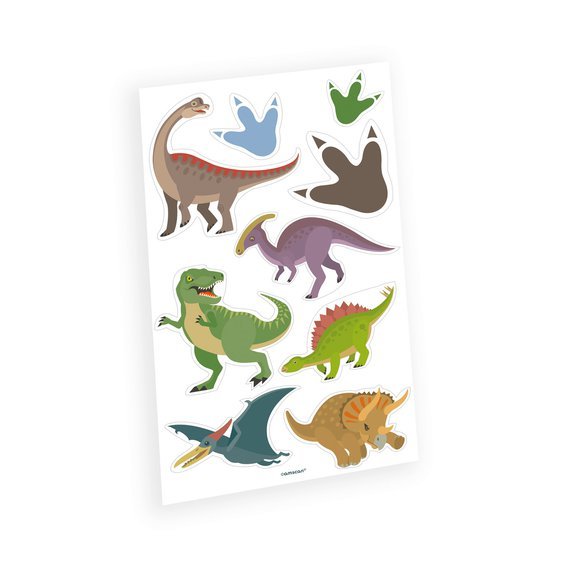 Tetování “Veselý Dinosaurus”, 9 ks - Obr. 1