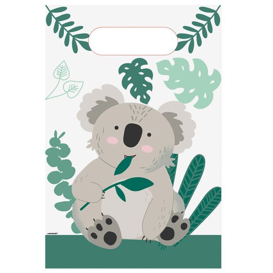 Dárkové papírové tašky “Koala”, 8ks - Obr. 1