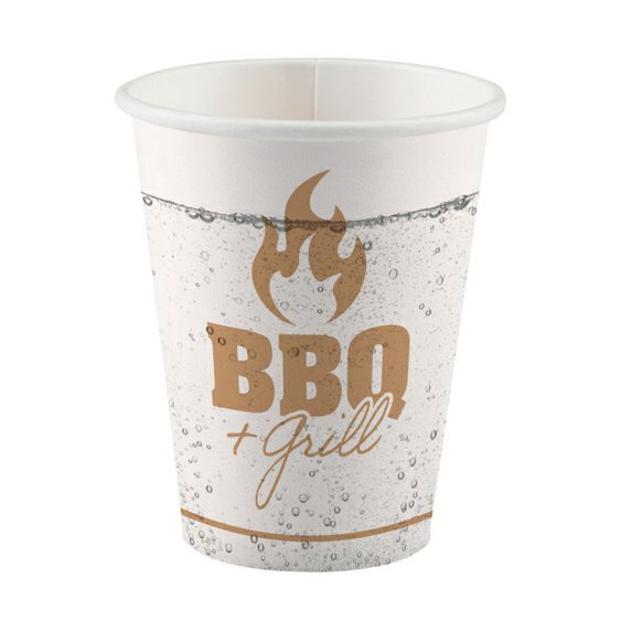 Kelímky "BBQ & Grill Party", 500 ml, 8 ks - Obr. 1