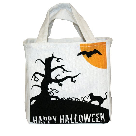 Taška na výslužku "Happy Halloween" 16 x 26 cm - Obr. 1