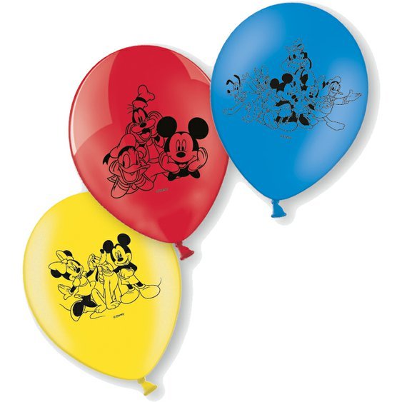 Balónky “Mickey Mouse Friends”, 22,8 cm, 6 ks - Obr. 1